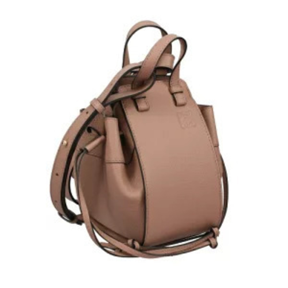 Loewe Hammock BLUSH brown handbag